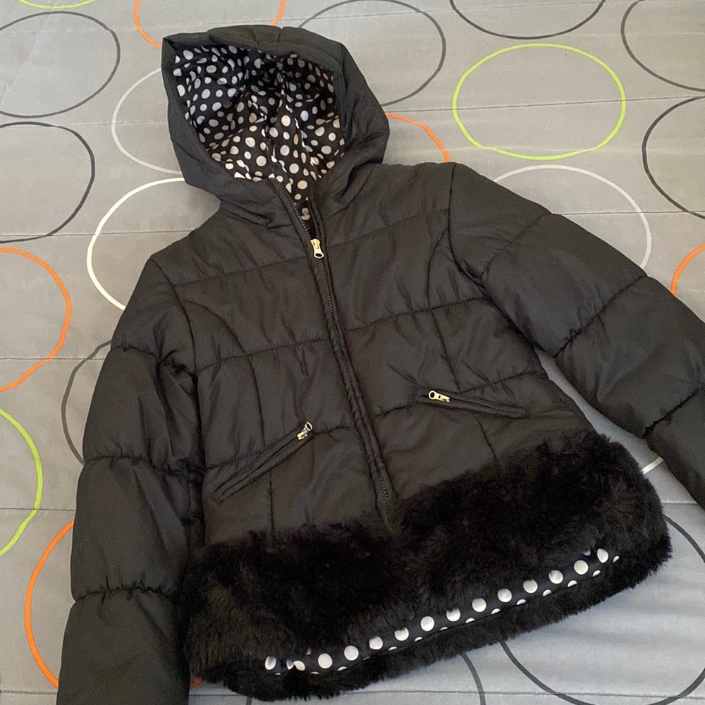 Black Quilted Jacket for Girls 🎉2 for 25🎉 Bundle and save!